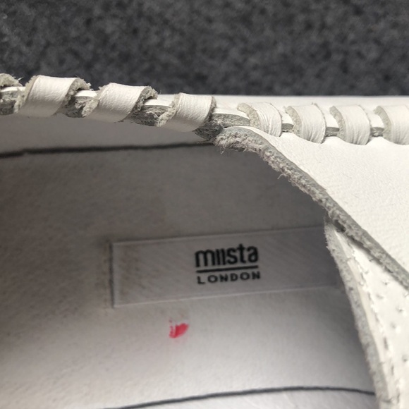 Miista London white leather Oxford. Women’s sz 7.5 - Picture 5 of 5
